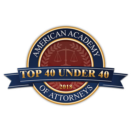 Tonilynn American Academy of Attorneys top 40 Badge